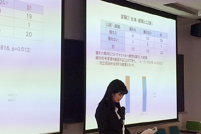 岩崎ゼミナール、相原ゼミナールが参加した第26回インターゼミナール研究報告会が開催されました。