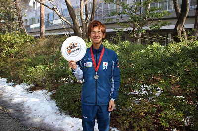 世界２位！ —社会イノベーション学部２年の平野健太さんが世界U-24アルティメット選手権ミックス部門で準優勝しました—