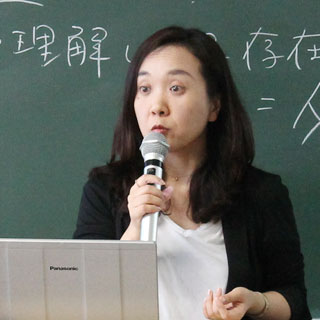 文芸学部　陶久 明日香　准教授　「ヨーロッパの思想講義Ⅰ（独） ～ドイツ哲学入門～」