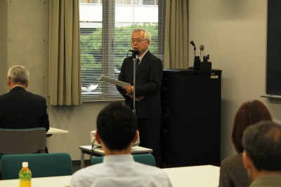 戸部学長の挨拶