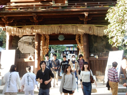 四国八十八ヶ所霊場五十一番札所・石手寺参詣