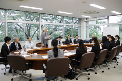 戸部学長や天羽様からいただいた激励の言葉で、学生たちの思いも新たになりました