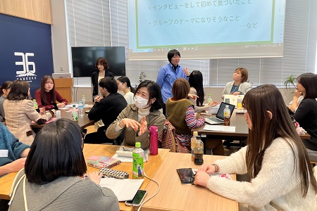現地研修：「サンロクIT女子」の方々も各グループに加わりました
