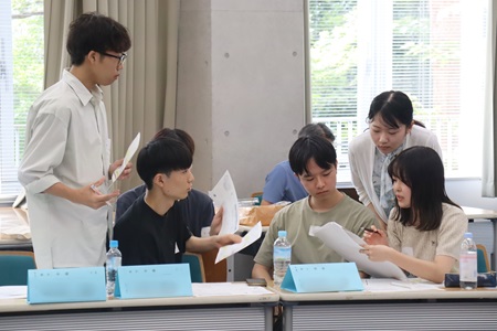 作戦タイム中