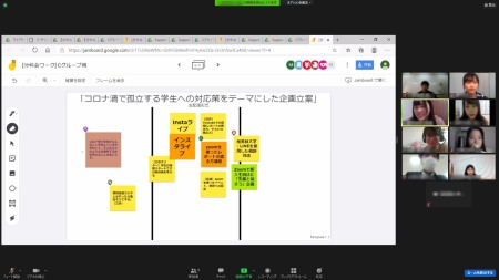 約11大学が参加した「学習・キャリア」の分科会