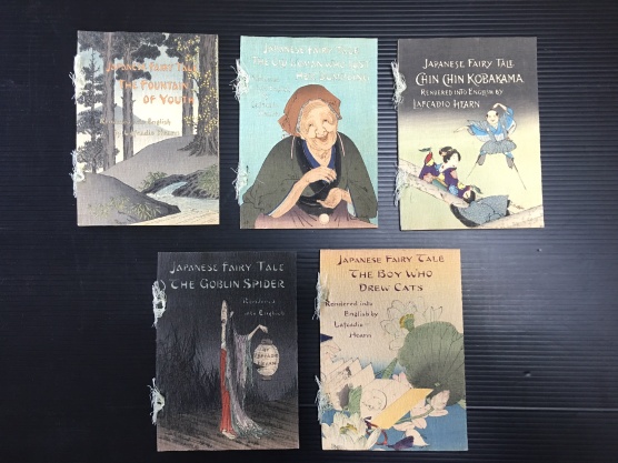 Patrick Lafcadio Hearn’s “chirimen-bon” Fairy Tale Series