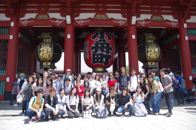 約40名もの学生・留学生が参加しました。